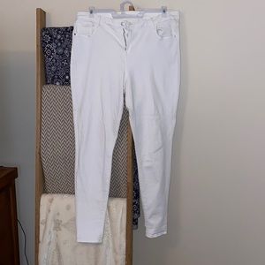 White jeans